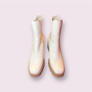 Sam Edelman ROLLINS CHELSEA BOOT in Modern Ivory Women’s Size 8